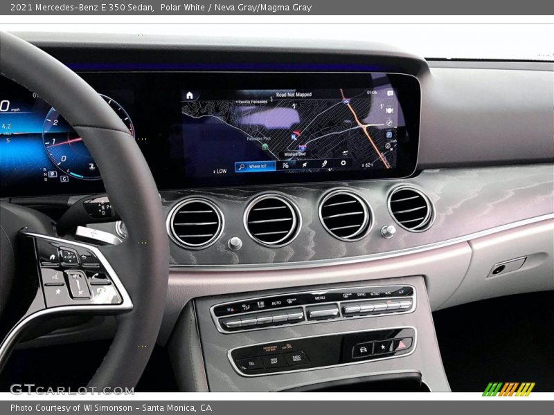 Dashboard of 2021 E 350 Sedan