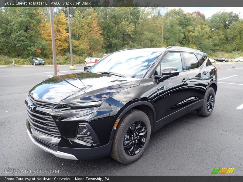 Black / Jet Black 2021 Chevrolet Blazer LT AWD