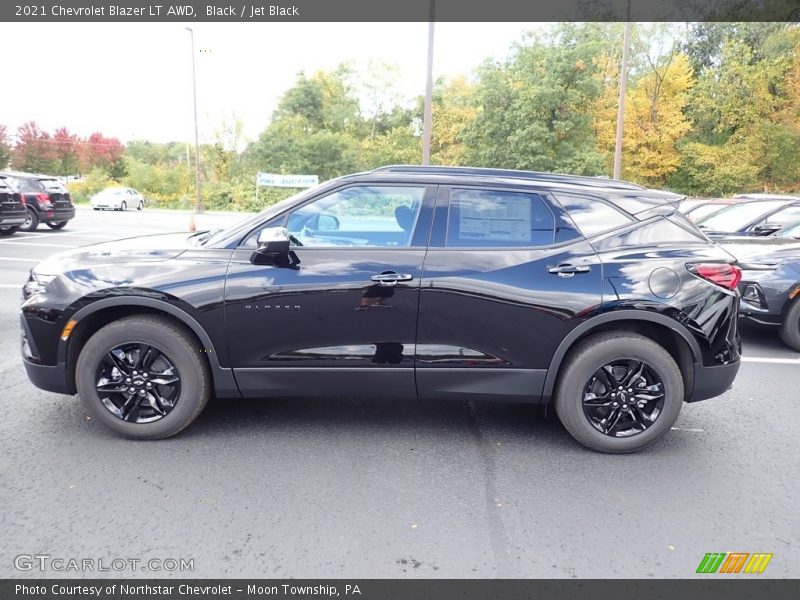 Black / Jet Black 2021 Chevrolet Blazer LT AWD