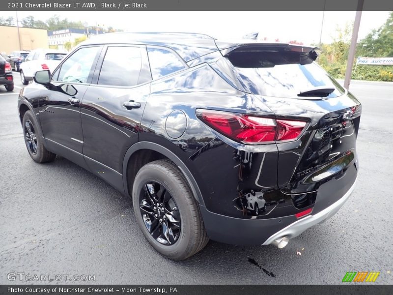 Black / Jet Black 2021 Chevrolet Blazer LT AWD