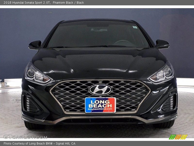 Phantom Black / Black 2018 Hyundai Sonata Sport 2.0T