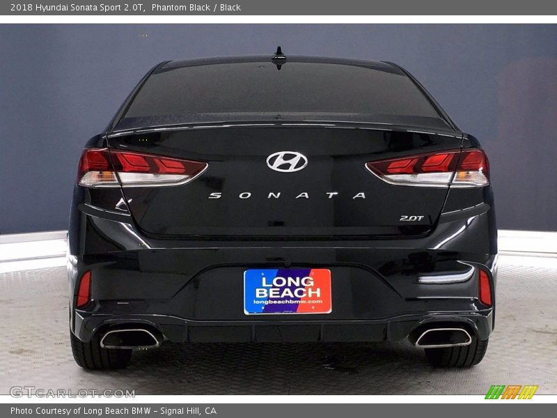 Phantom Black / Black 2018 Hyundai Sonata Sport 2.0T