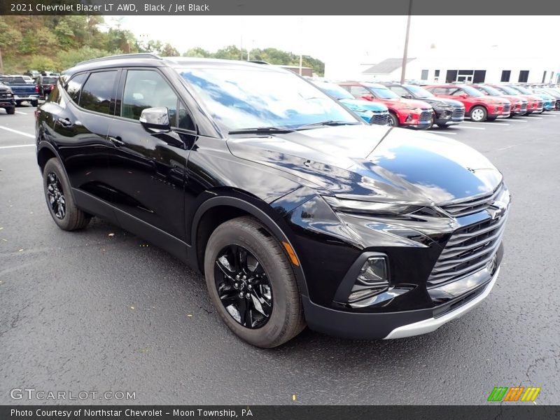Black / Jet Black 2021 Chevrolet Blazer LT AWD