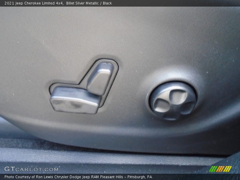 Billet Silver Metallic / Black 2021 Jeep Cherokee Limited 4x4
