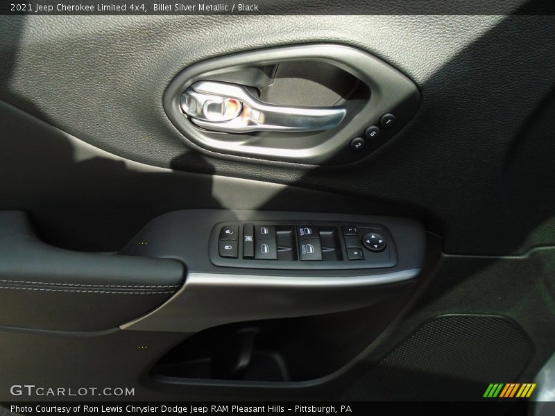 Billet Silver Metallic / Black 2021 Jeep Cherokee Limited 4x4