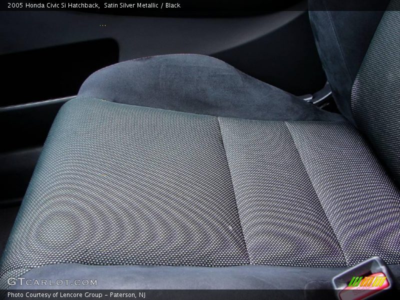 Satin Silver Metallic / Black 2005 Honda Civic Si Hatchback