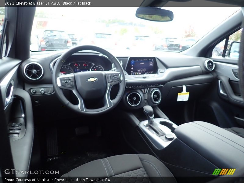 Black / Jet Black 2021 Chevrolet Blazer LT AWD