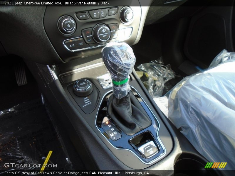 Billet Silver Metallic / Black 2021 Jeep Cherokee Limited 4x4