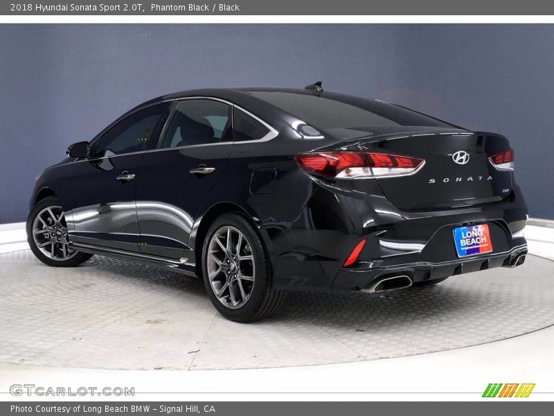 Phantom Black / Black 2018 Hyundai Sonata Sport 2.0T