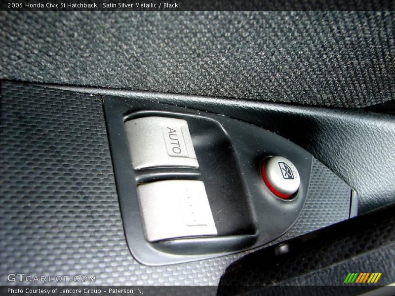 Satin Silver Metallic / Black 2005 Honda Civic Si Hatchback