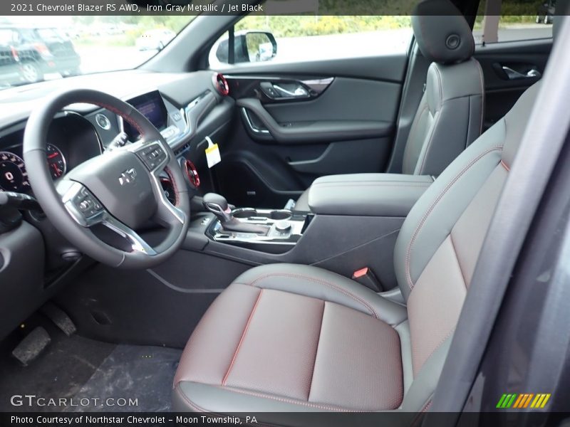Front Seat of 2021 Blazer RS AWD