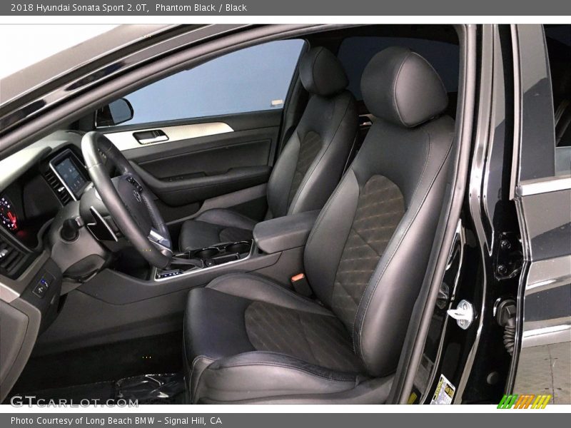 Front Seat of 2018 Sonata Sport 2.0T