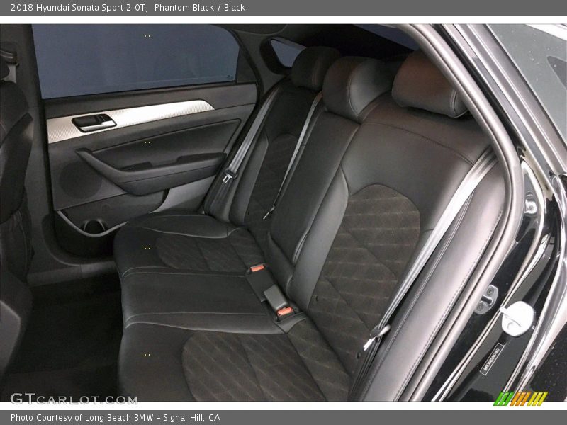 Rear Seat of 2018 Sonata Sport 2.0T