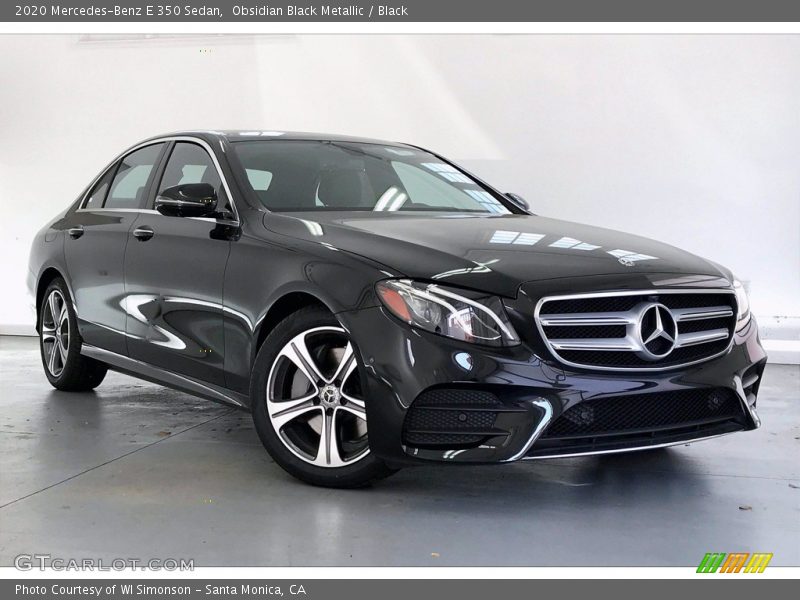 Obsidian Black Metallic / Black 2020 Mercedes-Benz E 350 Sedan