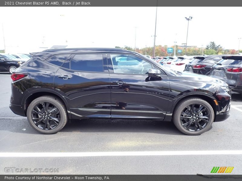 Black / Jet Black 2021 Chevrolet Blazer RS AWD
