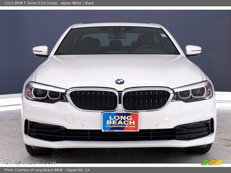 Alpine White / Black 2020 BMW 5 Series 530i Sedan