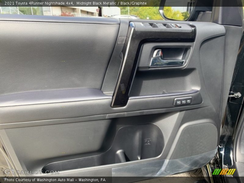 Door Panel of 2021 4Runner Nightshade 4x4