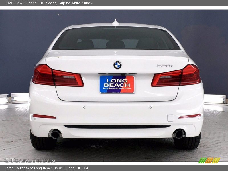 Alpine White / Black 2020 BMW 5 Series 530i Sedan