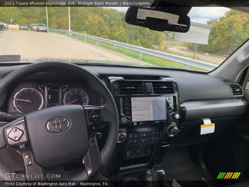 Dashboard of 2021 4Runner Nightshade 4x4