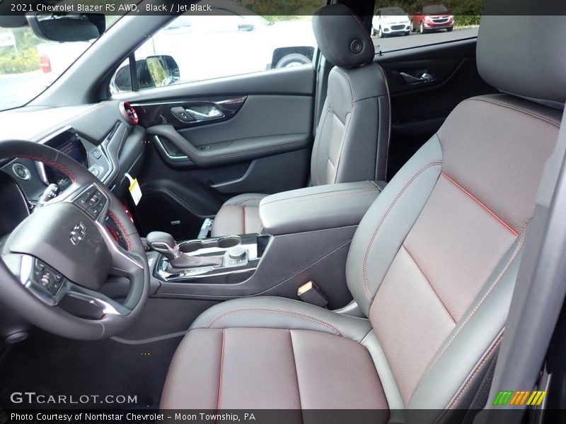 Front Seat of 2021 Blazer RS AWD
