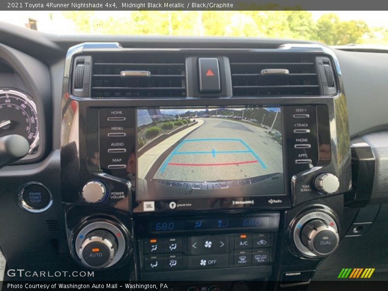 Controls of 2021 4Runner Nightshade 4x4