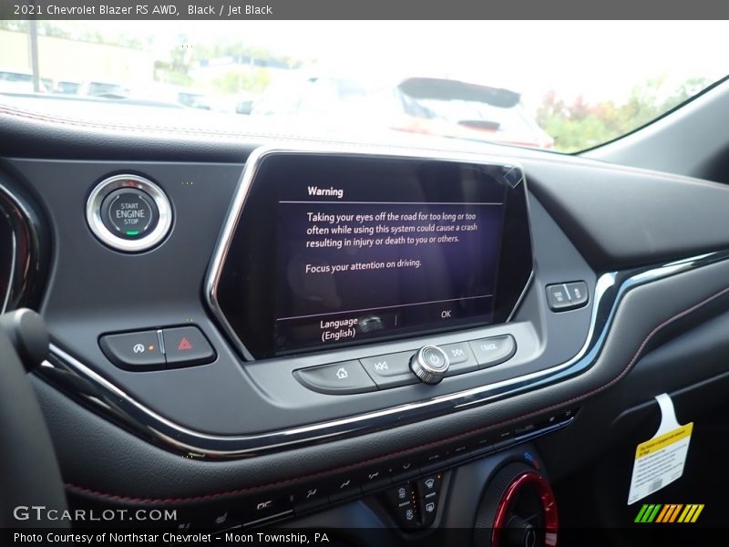 Black / Jet Black 2021 Chevrolet Blazer RS AWD