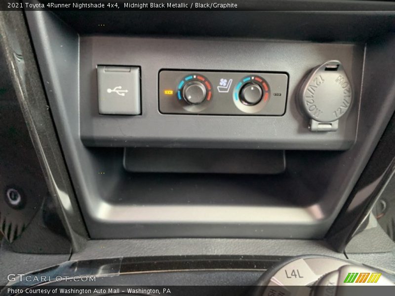 Controls of 2021 4Runner Nightshade 4x4