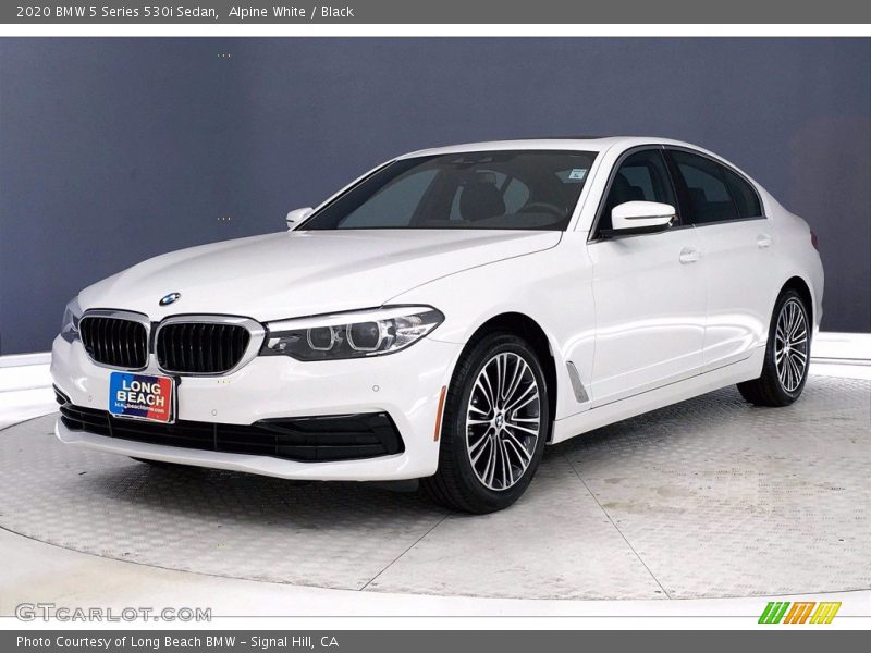 Alpine White / Black 2020 BMW 5 Series 530i Sedan