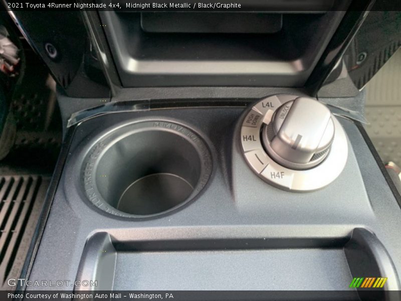 Controls of 2021 4Runner Nightshade 4x4