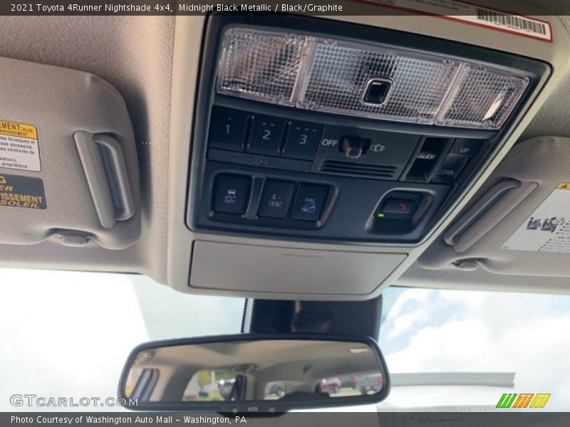 Midnight Black Metallic / Black/Graphite 2021 Toyota 4Runner Nightshade 4x4