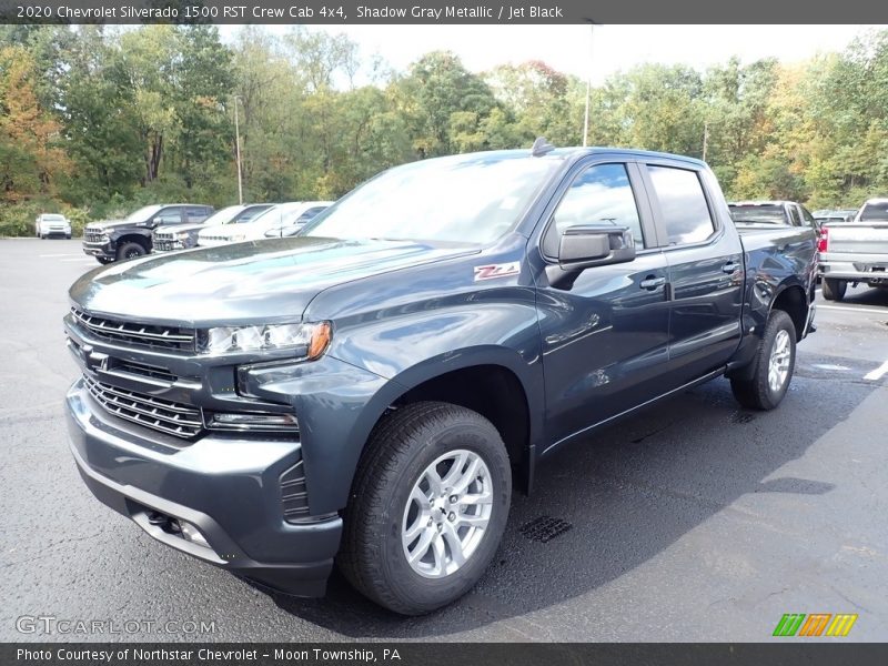 Shadow Gray Metallic / Jet Black 2020 Chevrolet Silverado 1500 RST Crew Cab 4x4