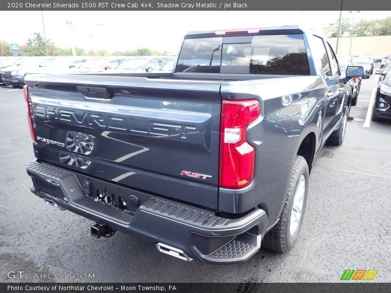 Shadow Gray Metallic / Jet Black 2020 Chevrolet Silverado 1500 RST Crew Cab 4x4