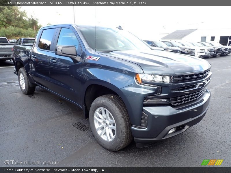 Shadow Gray Metallic / Jet Black 2020 Chevrolet Silverado 1500 RST Crew Cab 4x4