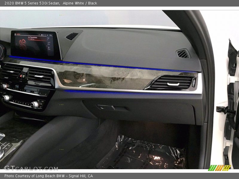 Alpine White / Black 2020 BMW 5 Series 530i Sedan