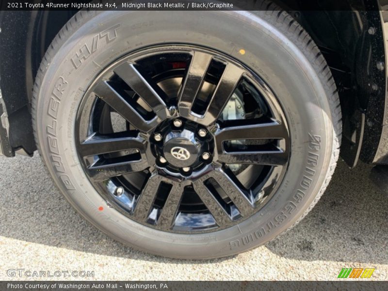  2021 4Runner Nightshade 4x4 Wheel