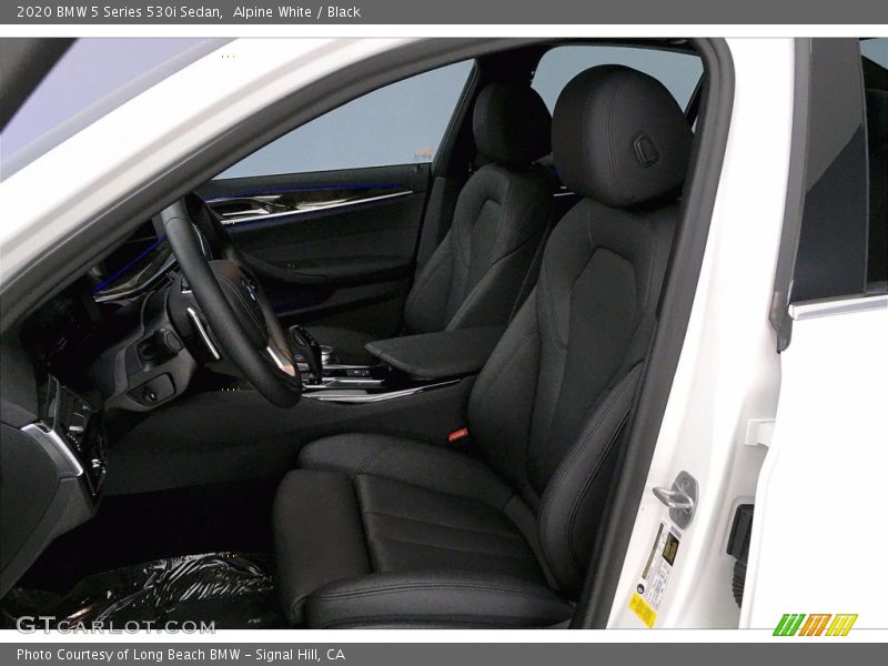 Alpine White / Black 2020 BMW 5 Series 530i Sedan