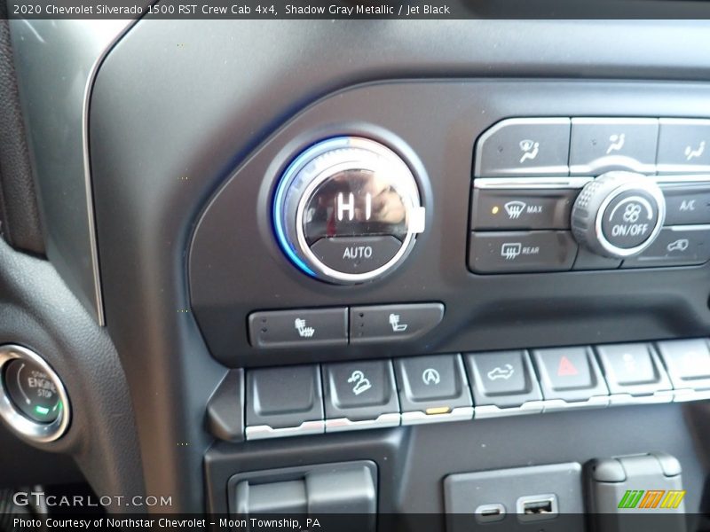 Shadow Gray Metallic / Jet Black 2020 Chevrolet Silverado 1500 RST Crew Cab 4x4