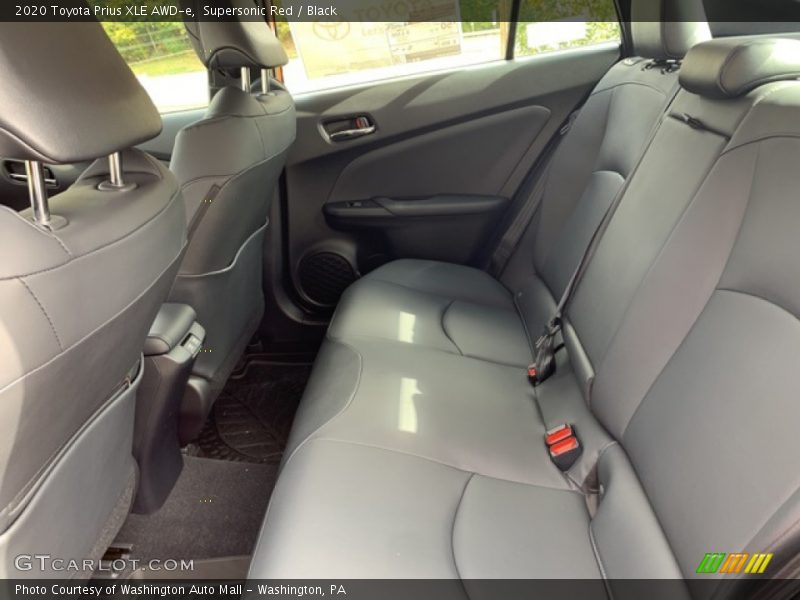 Supersonic Red / Black 2020 Toyota Prius XLE AWD-e