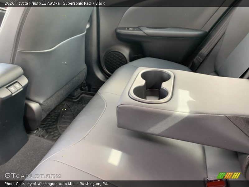 Supersonic Red / Black 2020 Toyota Prius XLE AWD-e