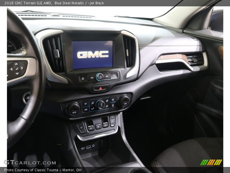 Blue Steel Metallic / ­Jet Black 2018 GMC Terrain SLE AWD
