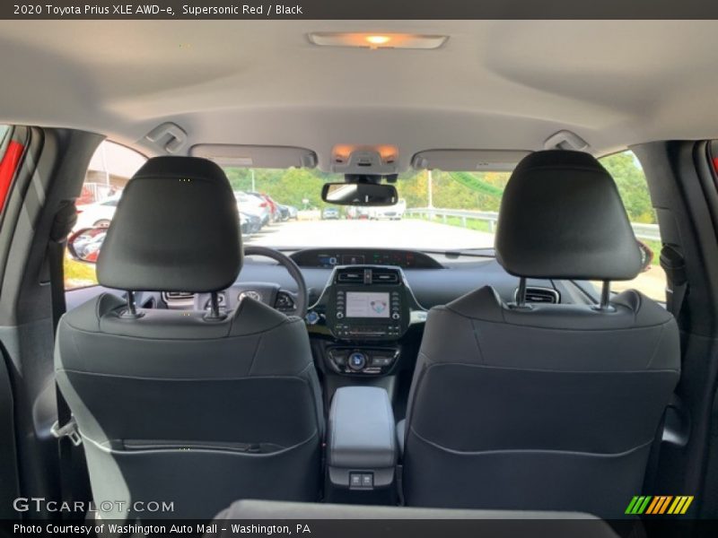 Supersonic Red / Black 2020 Toyota Prius XLE AWD-e