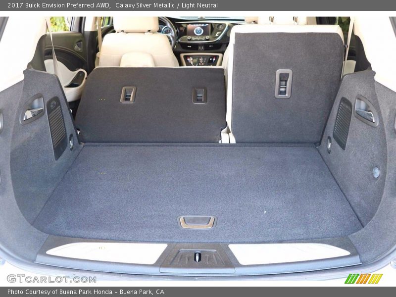 Galaxy Silver Metallic / Light Neutral 2017 Buick Envision Preferred AWD