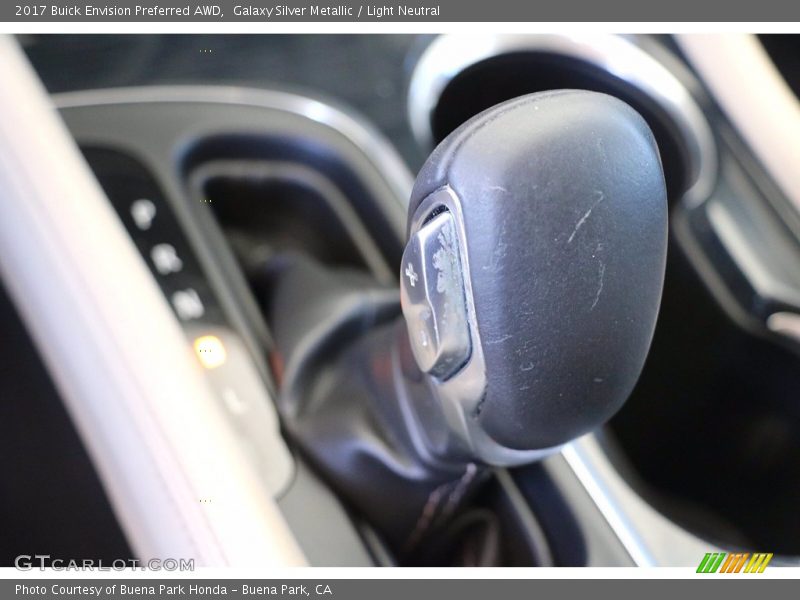 Galaxy Silver Metallic / Light Neutral 2017 Buick Envision Preferred AWD