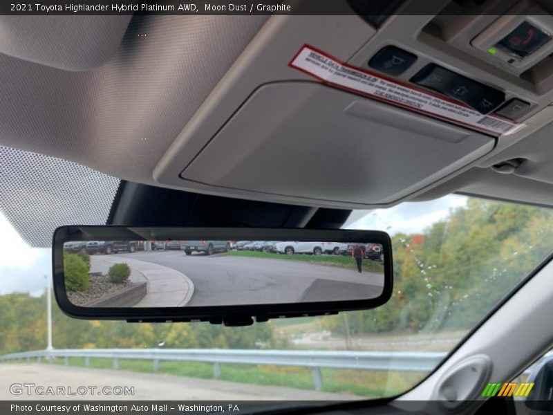 Moon Dust / Graphite 2021 Toyota Highlander Hybrid Platinum AWD