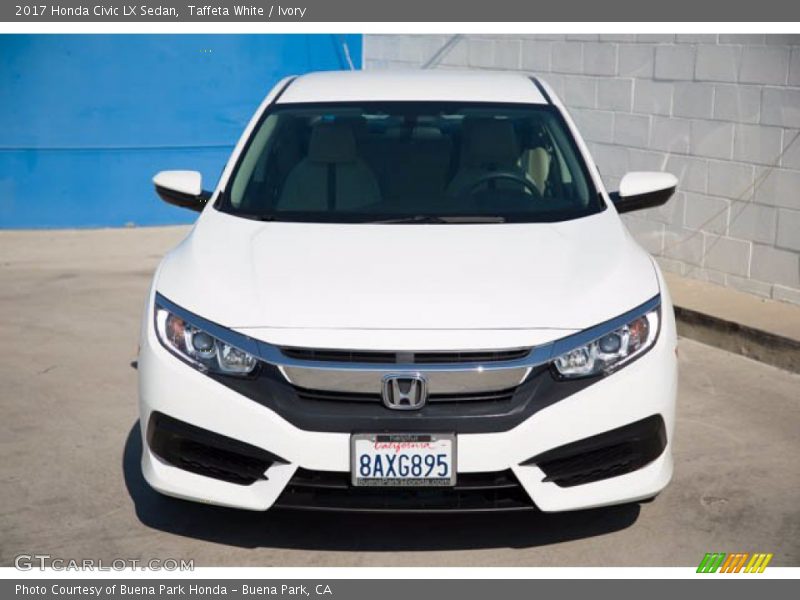 Taffeta White / Ivory 2017 Honda Civic LX Sedan