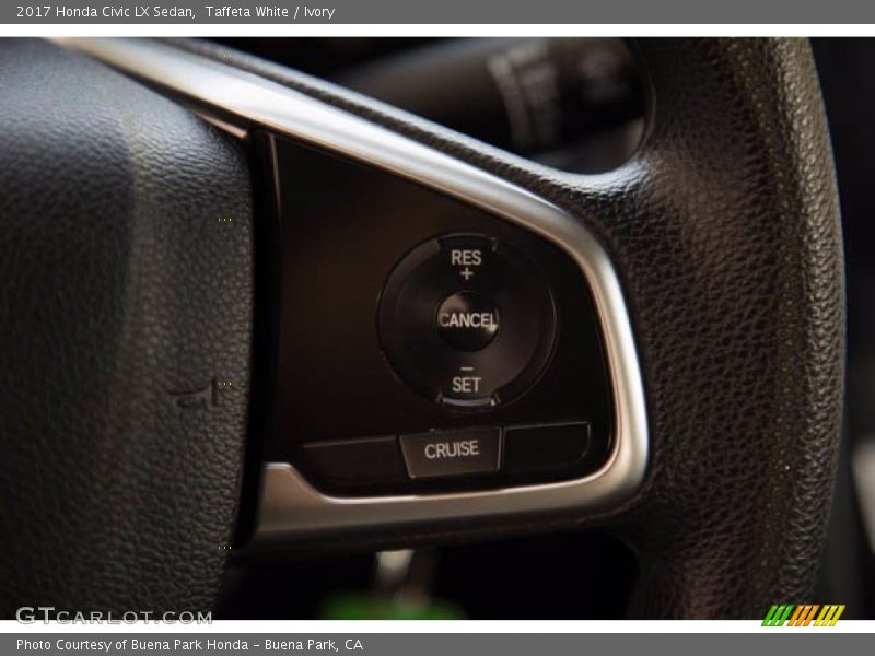 Taffeta White / Ivory 2017 Honda Civic LX Sedan