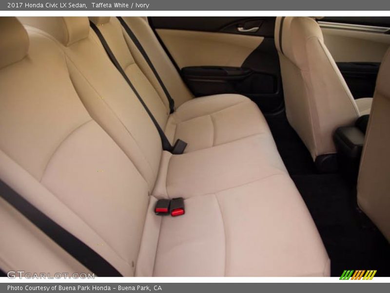 Taffeta White / Ivory 2017 Honda Civic LX Sedan