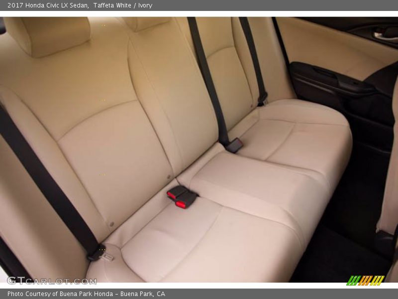 Taffeta White / Ivory 2017 Honda Civic LX Sedan