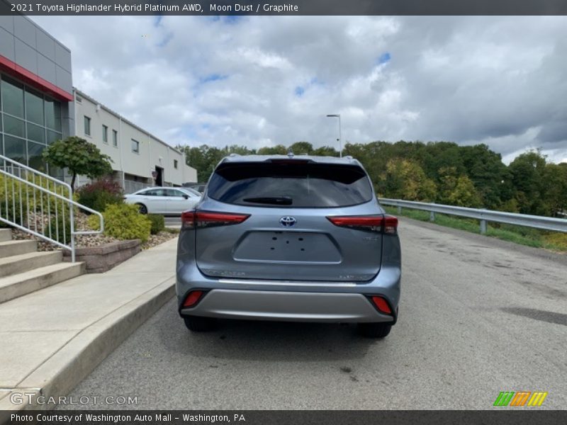 Moon Dust / Graphite 2021 Toyota Highlander Hybrid Platinum AWD