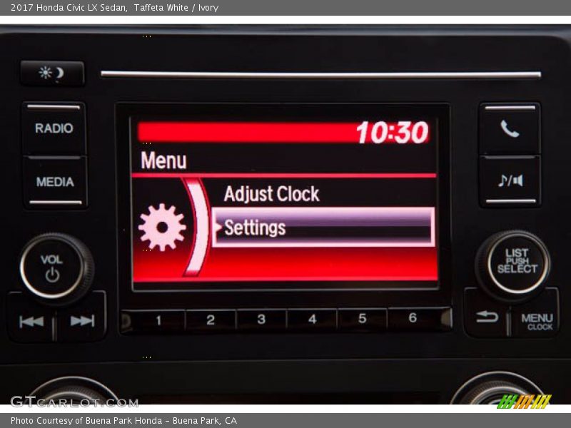 Taffeta White / Ivory 2017 Honda Civic LX Sedan